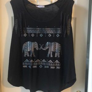 Elephant tank top